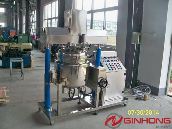 100L简化真空乳化混合器