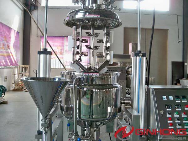 RX-100简化真空均质搅拌器,用于制作蛋黄酱